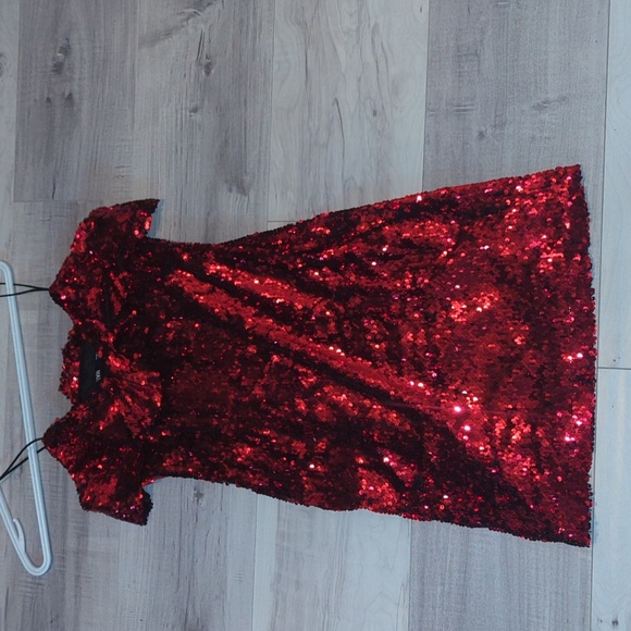Zara sequin dress, nwot - Picture 4 of 4
